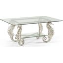 Seahorse Coffee Table In Silver