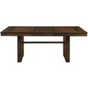 The appearance of Sedley Brown Rectangular Extendable Dining Table designed by Homelegance in the modern / contemporary interior design. This brown piece of furniture was selected by 1StopBedrooms from Sedley Collection to add a touch of cosiness and style into your home. Sku: 5415RF-78;5415RF-78B. Material: Wood. Table Top Shape: Rectangular. Size: 40".