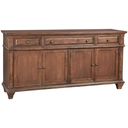 The appearance of Sedona Cinnamon Cherry 72 Inch Tv Stand designed by American Woodcrafters in the transitional interior design. This brown piece of furniture was selected by 1StopBedrooms from Sedona Collection to add a touch of cosiness and style into your home. Sku: 2400-234. Material: Wood.