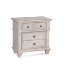 The appearance of Sedona Cobblestone White Nightstand designed by American Woodcrafters in the modern / contemporary interior design. This white piece of furniture was selected by 1StopBedrooms from Sedona Collection to add a touch of cosiness and style into your home. Sku: 2410-430. Material: Wood.