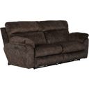 The appearance of Sedona Mocha Power Reclining Sofa With Power Lumbar designed by Catnapper in the modern / contemporary interior design. This brown piece of furniture was selected by 1StopBedrooms from Sedona Collection to add a touch of cosiness and style into your home. Sku: 762221279329. Material: Fabric.