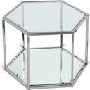 Sei Coffee Table In Brushed Chrome