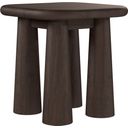 The appearance of Sequoia Oak Veneer Modern 22 Inch Round End Table In Mocha designed by Salted Oak in the modern / contemporary interior design. This mocha piece of furniture was selected by 1StopBedrooms from Sequoia Collection to add a touch of cosiness and style into your home. Sku: STO3109-MMC. Material: Acacia Wood.