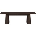The appearance of Sequoia Oak Veneer Modern 54 Inch Coffee Table In Mocha designed by Salted Oak in the modern / contemporary interior design. This mocha piece of furniture was selected by 1StopBedrooms from Sequoia Collection to add a touch of cosiness and style into your home. Sku: STO3409-MMC. Material: Acacia Wood.