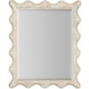 The appearance of Serenity Bora Landscape Mirror designed by Hooker in the transitional interior design. This light wood piece of furniture was selected by 1StopBedrooms from Serenity Collection to add a touch of cosiness and style into your home. Sku: 6350-90008-80. Material: Resin.