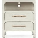 The appearance of Serenity Nightstand 6350-90216-03 designed by Hooker in the transitional interior design. This white piece of furniture was selected by 1StopBedrooms from Serenity Collection to add a touch of cosiness and style into your home. Sku: 6350-90216-03. Material: Wood.