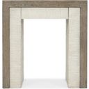 The appearance of Serenity Skipper End Table designed by Hooker in the transitional interior design. This gray piece of furniture was selected by 1StopBedrooms from Serenity Collection to add a touch of cosiness and style into your home. Sku: 6350-80213-95. Material: Oak Veneer.