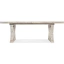 Serenity Topsail Rectangle Dining Table With 2-18 Inch Leaves