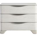 The appearance of Sereno 3 Drawer Nightstand designed by Bernhardt in the modern / contemporary interior design. This lutra piece of furniture was selected by 1StopBedrooms from Sereno Collection to add a touch of cosiness and style into your home. Sku: 329230. Material: Wood.