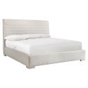 The appearance of Sereno Queen Panel Bed In Lutra designed by Bernhardt in the modern / contemporary interior design. This lutra piece of furniture was selected by 1StopBedrooms from Sereno Collection to add a touch of cosiness and style into your home. Sku: 329FR01;329H01. Bed Type: Panel Bed. Material: Fabric. Bed Size: Queen.