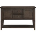The appearance of Victoria Server In Brown designed by Homelegance in the transitional interior design. This brown piece of furniture was selected by 1StopBedrooms from Victoria Collection to add a touch of cosiness and style into your home. Sku: 6023-40. Material: Wood.