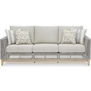 The appearance of Seton Creek Gray Outdoor Sofa With Cushion designed by Signature Design by Ashley in the transitional interior design. This gray piece of furniture was selected by 1StopBedrooms from Seton Creek Collection to add a touch of cosiness and style into your home. Sku: P798-838. Material: Fabric.