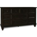 The appearance of Sevilla Walnut Dresser with Jewelry Tray designed by New Classic in the traditional interior design. This brown piece of furniture  was selected by 1StopBedrooms from Sevilla Collection to add a touch of cosiness and style into your home. Sku: B2264-050. Material: Wood.