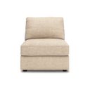 The appearance of Seyler Armless Chair In Sand designed by Signature Design by Ashley in the modern / contemporary interior design. This sand piece of furniture  was selected by 1StopBedrooms from Seyler Collection to add a touch of cosiness and style into your home. Sku: 6140546. Material: Chenille.