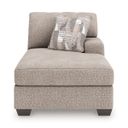 The appearance of Newellen Right-Arm Facing Corner Chaise In Hemp designed by Signature Design by Ashley in the modern / contemporary interior design. This hemp piece of furniture was selected by 1StopBedrooms from Newellen Collection to add a touch of cosiness and style into your home. Sku: 4840417. Material: Fabric.