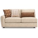 The appearance of Seyler Left-Arm Facing Sofa In Sand designed by Signature Design by Ashley in the modern / contemporary interior design. This sand piece of furniture  was selected by 1StopBedrooms from Seyler Collection to add a touch of cosiness and style into your home. Sku: 6140566. Material: Chenille.