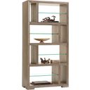 The appearance of Shadow Play Windsor Open Bookcase In Mist designed by Lexington in the modern / contemporary interior design. This mist piece of furniture was selected by 1StopBedrooms from Shadow Play Collection to add a touch of cosiness and style into your home. Sku: 725-991. Material: Fabric.