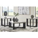 The appearance of Sharstorm Gray Table Set of 3 designed by Signature Design by Ashley in the modern / contemporary interior design. This two-tone gray piece of furniture was selected by 1StopBedrooms from Sharstorm Collection to add a touch of cosiness and style into your home. Sku: T251-13. Material: Marble.
