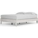 Shawburn Whitewash Queen Platform Bed