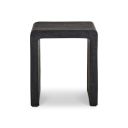 The appearance of Shephard Side Table In Black designed by Bernhardt in the modern / contemporary interior design. This black piece of furniture  was selected by 1StopBedrooms from Shephard Collection to add a touch of cosiness and style into your home. Sku: 582120. Material: Resin.