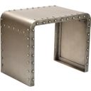 The appearance of Sheridan Side Table In Silver designed by Moti in the industrial interior design. This silver piece of furniture  was selected by 1StopBedrooms from Sheridan Collection to add a touch of cosiness and style into your home. Sku: 63004001. Material: Metal.