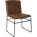 The appearance of Abbott Upholstered Side Chairs Antique Brown and Matte Black Set of 2 designed by Coaster in the industrial interior design. This antique brown piece of furniture  was selected by 1StopBedrooms from Abbott Collection to add a touch of cosiness and style into your home. Sku: 192502. Material: Metal.