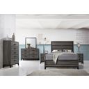 The appearance of Sierra Full Bed In Gray designed by Galaxy Home Furnishings in the modern / contemporary interior design. This gray piece of furniture was selected by 1StopBedrooms from Sierra Collection to add a touch of cosiness and style into your home. Sku: 808857588913-1;808857588913-2. Bed Type: Panel Bed. Material: Wood. Bed Size: Full.