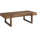 The appearance of Signature Designs Canto Rectangular Cocktail Table In Medium Brown designed by Artistica Home in the modern / contemporary interior design. This medium brown piece of furniture was selected by 1StopBedrooms from Signature Designs Collection to add a touch of cosiness and style into your home. Sku: 2241-945. Material: Metal.