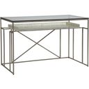 The appearance of Signature Designs Cumulus Capiz Writing Table In Champagne designed by Artistica Home in the modern / contemporary interior design. This champagne piece of furniture was selected by 1StopBedrooms from Signature Designs Collection to add a touch of cosiness and style into your home. Sku: 2156-933C. Material: Metal.