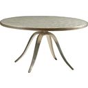 The appearance of Signature Designs Capiz Round Cocktail In Champagne designed by Artistica Home in the transitional interior design. This champagne piece of furniture was selected by 1StopBedrooms from Signature Designs Collection to add a touch of cosiness and style into your home. Sku: 2155-943. Material: Metal.