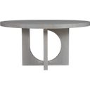 Signature Designs Apostrophe Round Dining Table In Mist Gray
