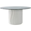 Signature Designs Volante Round Dining Table In Ivory