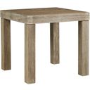 The appearance of Silo Point Brown Square End Table designed by Signature Design by Ashley in the modern / contemporary interior design. This brown piece of furniture was selected by 1StopBedrooms from Silo Point Collection to add a touch of cosiness and style into your home. Sku: P804-702. Table Top Shape: Square. Material: Wood.