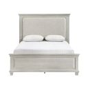 Silver Sands Queen Panel Bed In Gray