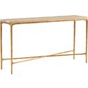 The appearance of Silverado Menlo Park Console with Stone Top In Montecito designed by Lexington in the modern / contemporary interior design. This montecito piece of furniture was selected by 1StopBedrooms from Silverado Collection to add a touch of cosiness and style into your home. Sku: 740-967. Material: Metal.