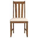 The appearance of Silverdale Slatback Chair Set of 2 with Upholstered Seat In Russet designed by A-America in the transitional interior design. This russet piece of furniture was selected by 1StopBedrooms from Silverdale Collection to add a touch of cosiness and style into your home. Sku: SILRU2752. Material: Mango.