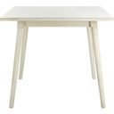 The appearance of Simone White Square Dining Table designed by Safavieh in the modern / contemporary interior design. This antique white piece of furniture was selected by 1StopBedrooms from Simone Collection to add a touch of cosiness and style into your home. Sku: DTB9200C. Table Top Shape: Square. Material: Wood. Size: 36" x 36".