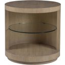The appearance of Simpatico Simpatico Round End Table In Natural designed by Artistica Home in the traditional interior design. This natural piece of furniture was selected by 1StopBedrooms from Simpatico Collection to add a touch of cosiness and style into your home. Sku: 2370-953. Material: Wood.