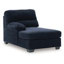 SimpleJoy LAF Corner Chaise In Navy