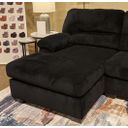 Simplejoy Left-Arm Facing Corner Chaise In Onyx