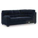 SimpleJoy LAF Sofa with Corner Wedge In Navy