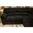 Simplejoy Left-Arm Facing Sofa with Corner Wedge In Onyx