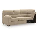 SimpleJoy LAF Sofa with Corner Wedge In Sand