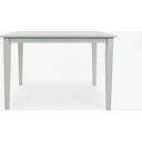 Simplicity 54 Inch Counter Height Dining Table In Grey