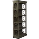 The appearance of Simply Elegant Heathered Taupe Bookcase designed by Liberty in the transitional interior design. This brown piece of furniture was selected by 1StopBedrooms from Simply Elegant Collection to add a touch of cosiness and style into your home. Sku: 412-HO201. Material: Rubberwood.