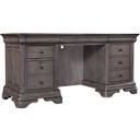 The appearance of Sinclair 68 Inch Credenza Desk In Grey designed by Aspenhome in the traditional interior design. This grey piece of furniture was selected by 1StopBedrooms from Sinclair Collection to add a touch of cosiness and style into your home. Sku: I224-316. Material: Wood.
