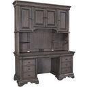 The appearance of Sinclair Bookcase Wall In Grey designed by Aspenhome in the traditional interior design. This grey piece of furniture was selected by 1StopBedrooms from Sinclair Collection to add a touch of cosiness and style into your home. Sku: I224-332;I224-332;I224-333. Material: Wood.