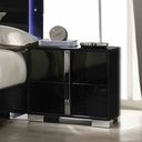 Sinistra Nightstand In Piano Black