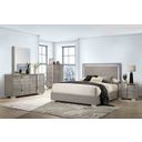 Sinistra Queen Bed In Light Taupe