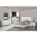 Sinistra Queen Bed In White